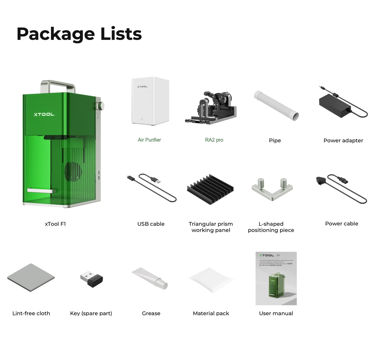 xTool F1 Deluxe Bundle